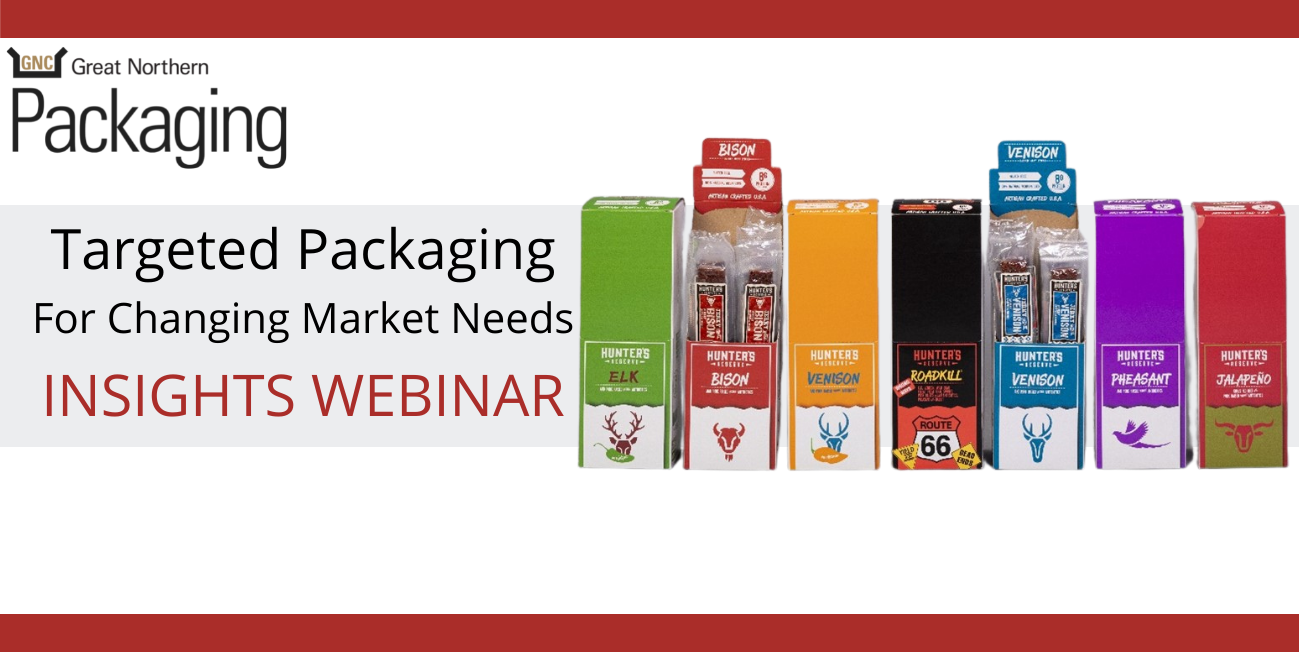targeted packaging for changing market needs