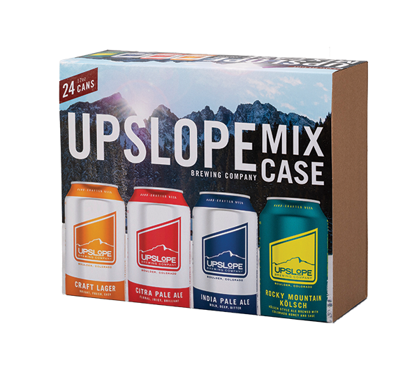 Upslope Mix Case custom craft beer packaging